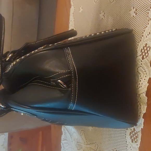 Montana West Black and Brown Studded Handbag - Picture 4 of 15